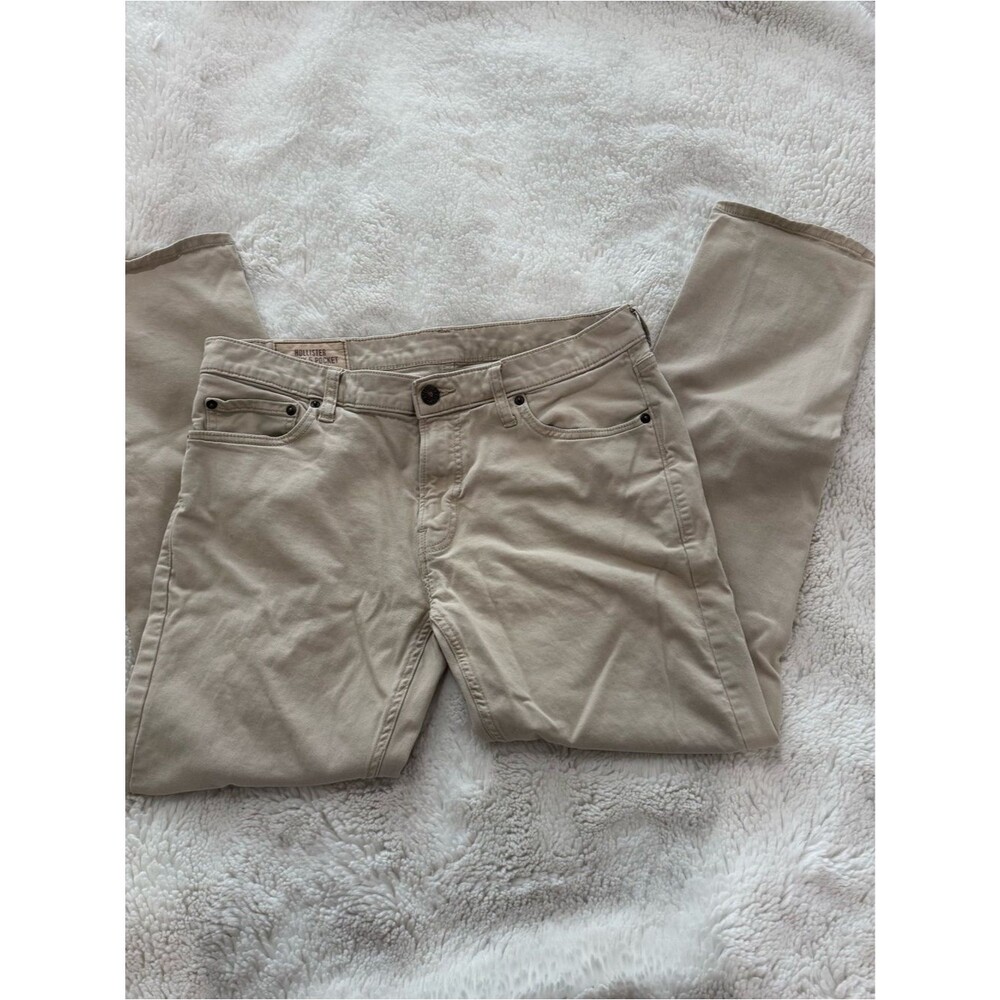 Hollister Y2K vtg Khaki Straight-Leg Pants